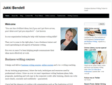 Tablet Screenshot of jakkibendell.co.uk